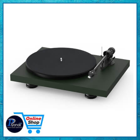 เครื่องเล่นแผ่นเสียง PROJECT : DEBUT CARBON EVO (พร้อมหัวเข็ม ORTOFON รุ่น 2M RED) (SATIN GREEN)_1